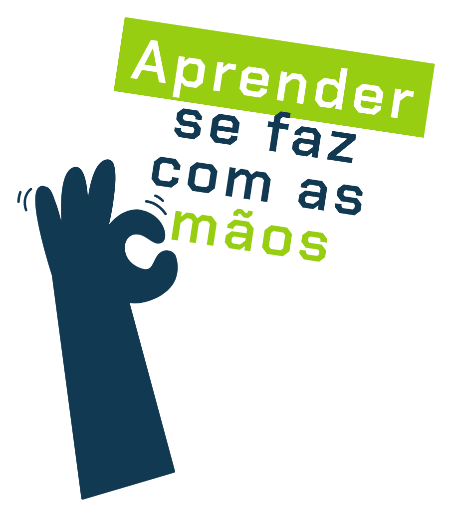 Aprender se faz com as mãos